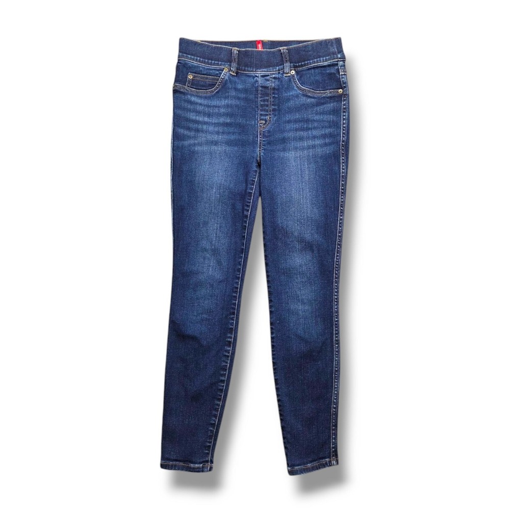 Spanx Skinny Ankle Jeans Womens Small Pull Onā Mid Rise